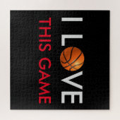 Basketball-Liebe Puzzle (Horizontal)