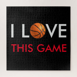 Basketball-Liebe Puzzle