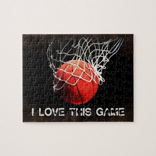 Basketball Liebe Puzzle (Horizontal)