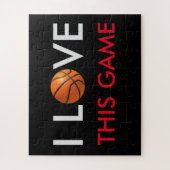 Basketball-Liebe Puzzle (Vertikal)