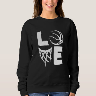 Basketball-Liebe Sweatshirt