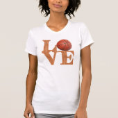 Basketball-Liebe T-Shirt (Vorderseite)