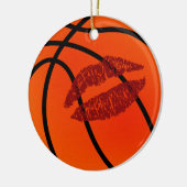Basketball-Liebling Keramikornament (Links)