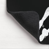 Basketball liebt Grünes Kleeblatt Leaf St Patricks Mousepad (Ecke)