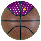 Basketball Lila Polka dot (Rechts)