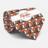 Basketball Locker Raum Benutzerdefinierte Spielern Krawatte (Gerollt)