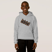 Basketball-Logo aus Basketball, Hoodie (Vorne ganz)