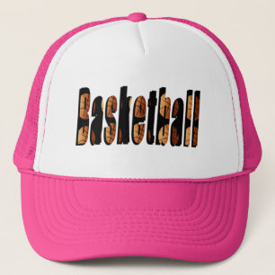 Basketball-Logo aus Basketball, Truckerkappe