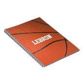 Basketball Look Personalisiertes Notebook Notizblock (Rechte Seite)