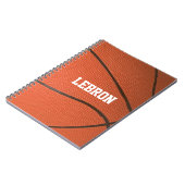 Basketball Look Personalisiertes Notebook Notizblock (Linke Seite)