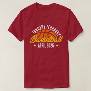 Basketball Lover Cool Player Moderner Personalisie T-Shirt