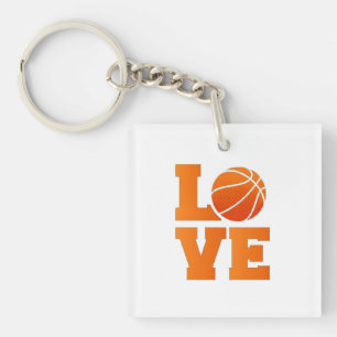 Basketball-Lover-Geschenk - Benutzerdefinierter Sc Schlüsselanhänger
