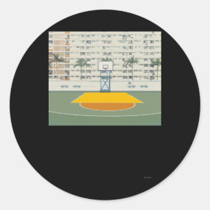 Basketball Lover Nr. 3 Runder Aufkleber