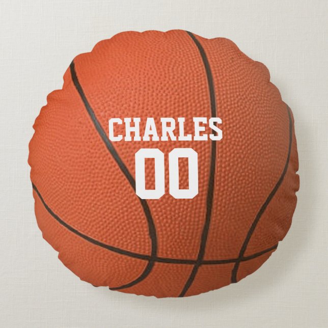 Basketball Lover Personalisiert Kissen (Vorderseite)
