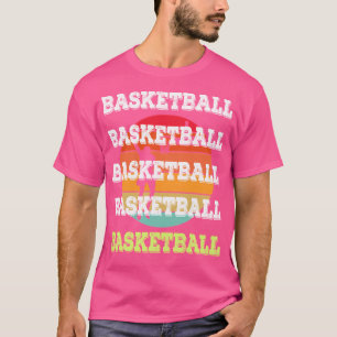 Basketball Lover Vintages Sportdesign T-Shirt