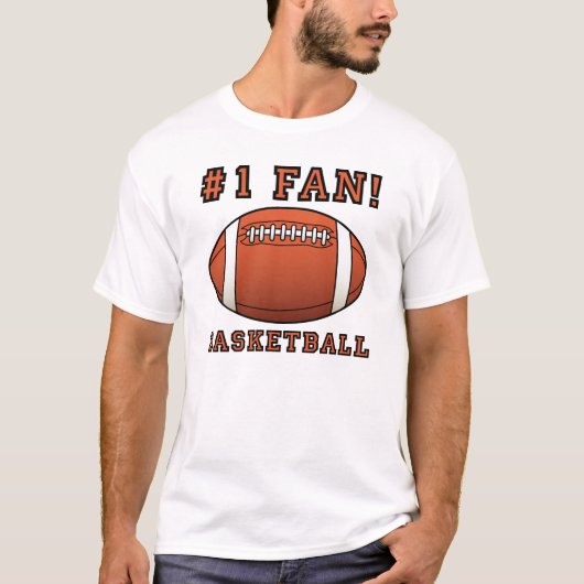 Basketball-Lüfter nicht T-Shirt (Vorderseite)