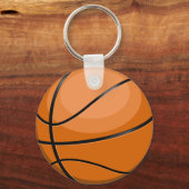 Basketball-Lüfter Schlüsselanhänger (Vorderseite)