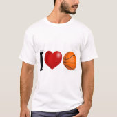Basketball-Lüfter T-Shirt (Vorderseite)