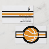 Basketball: Luftstern Visitenkarte (Vorne/Hinten)