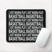 Basketball-lustige Sprüche Mousepad (Mit Mouse)