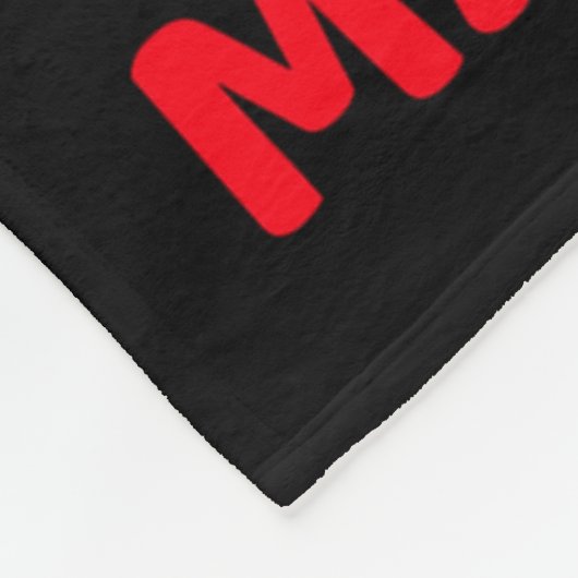 Basketball Mad Game Rot und Grau Fleecedecke (Ecke)