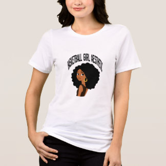 Basketball Mädchen Ästhetik Frauen Basketball Tri-Blend Shirt