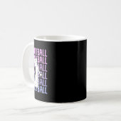 Basketball Mädchen Frauen Kinder 1 Kaffeetasse (Vorderseite Links)