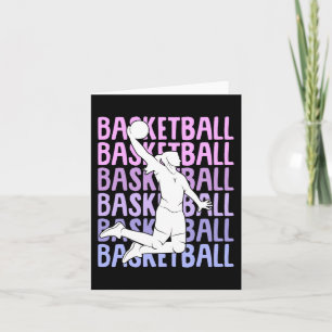 Basketball Mädchen Frauen Kinder 1 Karte