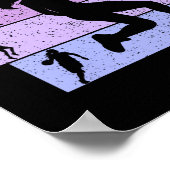 Basketball Mädchen Frauen Kinder 1 Poster (Ecke)