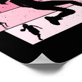 Basketball Mädchen Frauen Kinder Poster (Ecke)