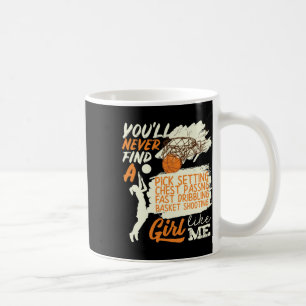 Basketball-Mädchen wie ich beim Dribbling Kaffeetasse
