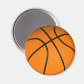 Basketball Magnet (Vorderseite/Rückseite)
