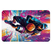 Basketball Magnet (Horizontal)