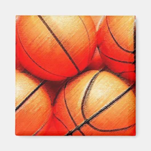 Basketball Magnet (Vorne)