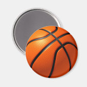 Basketball Magnet (Vorderseite/Rückseite)
