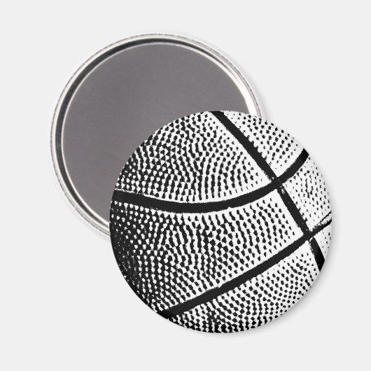 Basketball Magnet (Vorderseite/Rückseite)