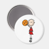 Basketball Magnet Schiessen (Vorderseite/Rückseite)