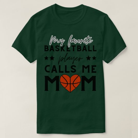 Basketball-Mama 16 T-Shirt (Design vorne)