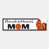 Basketball Mama Autoaufkleber (Vorne)