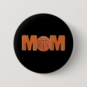 Basketball-Mama Button
