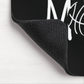 Basketball Mama Coach Team Spieler Match Mutter Mo Mousepad (Ecke)