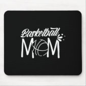 Basketball Mama Coach Team Spieler Match Mutter Mo Mousepad (Vorne)