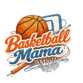 Basketball Mama Hoodie – Personalized Back Name