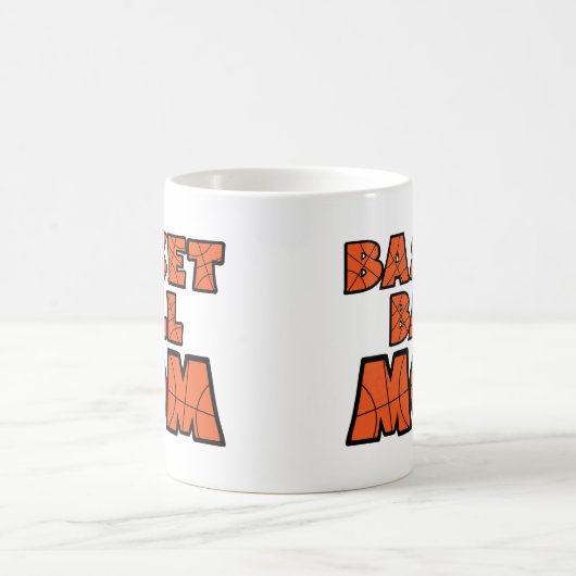 Basketball-Mama Kaffeetasse (Mittel)