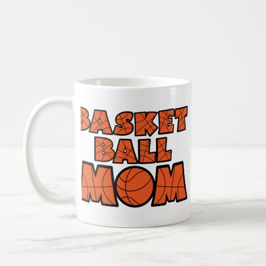 Basketball-Mama Kaffeetasse (Links)