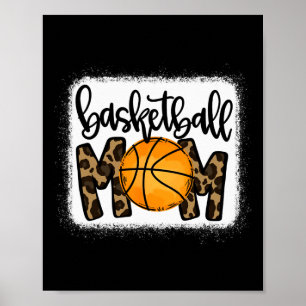 Basketball Mama Leopard Basketball Mama Poster