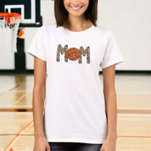 Basketball Mama Leopard Shirt Niedlich Custom