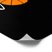 Basketball-Mama Liebe Sie Mama Poster (Ecke)