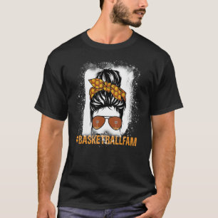 Basketball Mama Life Goal Ball Messy Bug T-Shirt