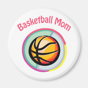 Basketball-Mama-Magnete Magnet